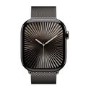 Apple Watch Series 10 GPS + Cellular 46mm Slate Titanium Case with Slate Milanese Loop - S/M