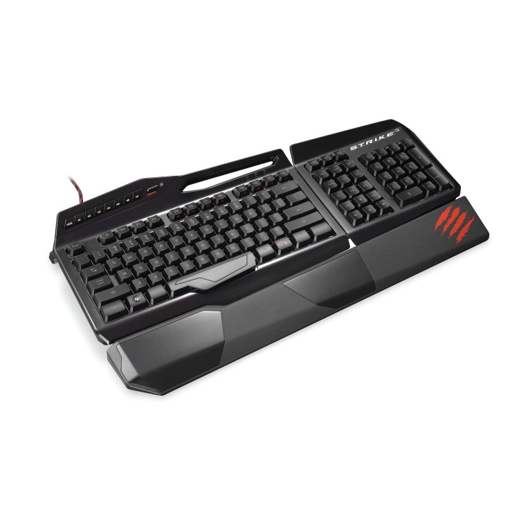 Mad Catz S.T.R.I.K.E. 3 Gaming Keyboard - Black