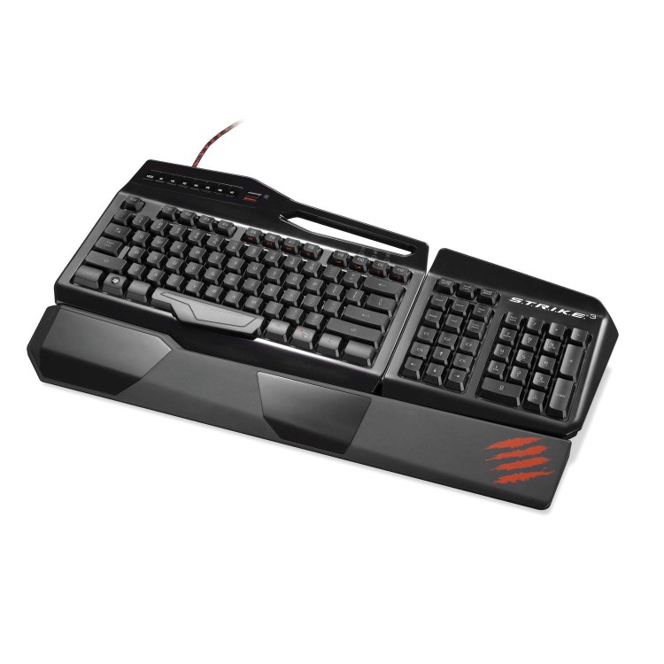 Mad Catz S.T.R.I.K.E. 3 Gaming Keyboard - Black