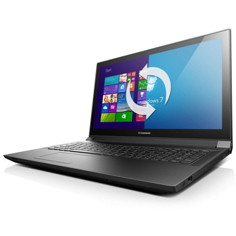 GRADE A2 - Light cosmetic damage - Lenovo Essential B50-70 Core i5-4210U 4GB 500GB DVDSM Windows 7/8 Professional Laptop 