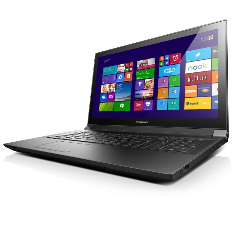 GRADE A1 - As new but box opened - Lenovo Essential B50-45 Quad Core 4GB 500GB Windows 7 Pro / Windows 8.1 Pro Laptop 