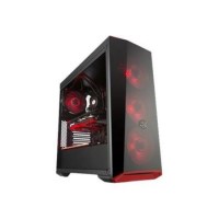 Cooler Master MasterBox Lite 5 RGB ATX 2 x USB 3.0 Tempered Glass Side Window Panel Black Case
