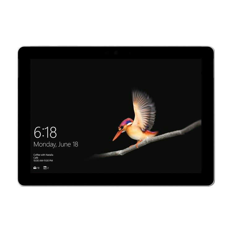Refurbished Microsoft Surface Go Intel Pentium 4415Y 8GB 128GB 10 Inch Windows 10 Tablet in Silver