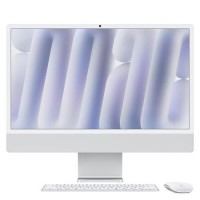 Apple iMac 2024 M4 10-Core 16GB RAM 256GB SSD 24 Inch 4.5K All-in-One PC - Silver Apple iMac 2024 M4 10-Core 16GB RAM 256GB SSD 24 Inch 4.5K All-in-One PC - Silver