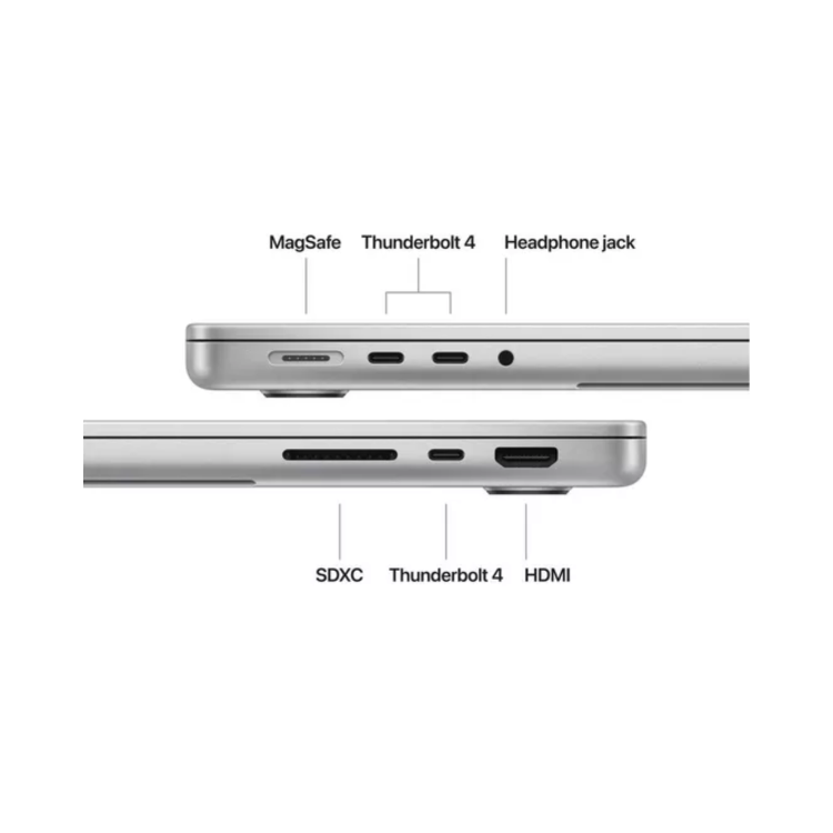 Apple MacBook Pro 14 Inch M5 16GB RAM 512GB SSD2025 - Silver