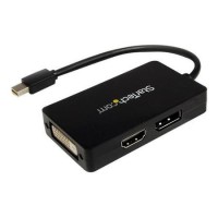 Mini DisplayPort to DisplayPort / DVI / HDMI Adapter – 3-in-1 mDP Converter