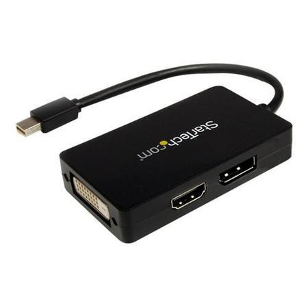 Mini DisplayPort to DisplayPort / DVI / HDMI Adapter – 3-in-1 mDP Converter