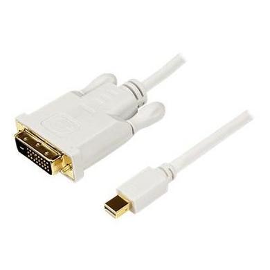 3 ft Mini DisplayPort&#153; to DVI Adapter Converter Cable – Mini DP to DVI 1920x1200 - White