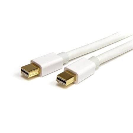 StarTech.com 3m 10 ft White Mini DisplayPort&reg; Cable - M/M