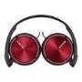 Sony MDR-ZX310 Folding Wired Headphones Android Version Red