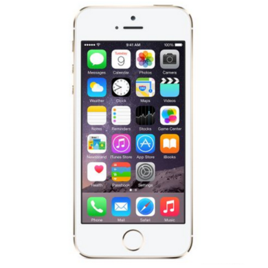 Apple iPhone 5s Gold 4" 32GB 4G Unlocked & SIM Free