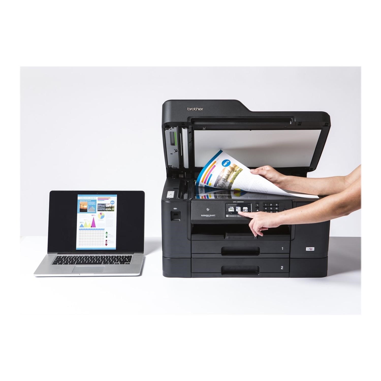 GRADE A1 - Brother MFC-J6930DW A3 Multifunction Colour InkJet Printer ...