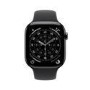 Apple Watch Series 11 GPS + Cellular 46mm Slate Titanium Case with Black Sport Band - M/L