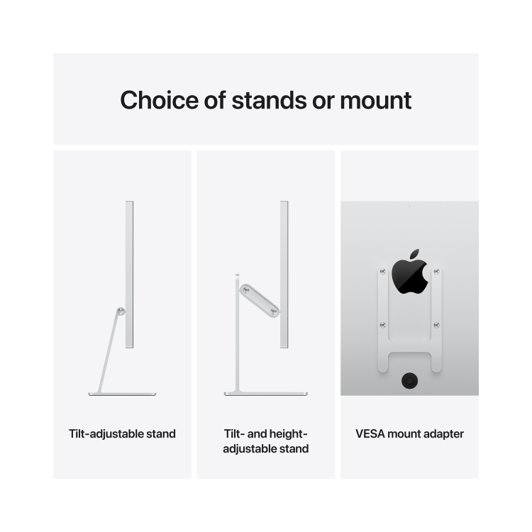 Apple Studio Display 27" 5K Retina Nano-Texture Glass No Stand Monitor