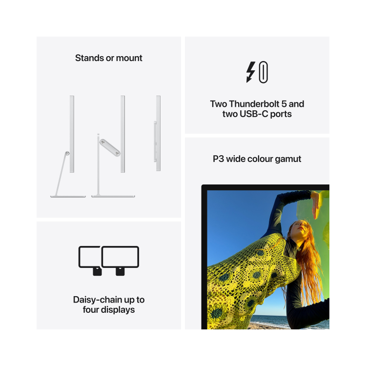 Apple Studio Display 27" 5K Retina Nano-Texture Glass No Stand Monitor