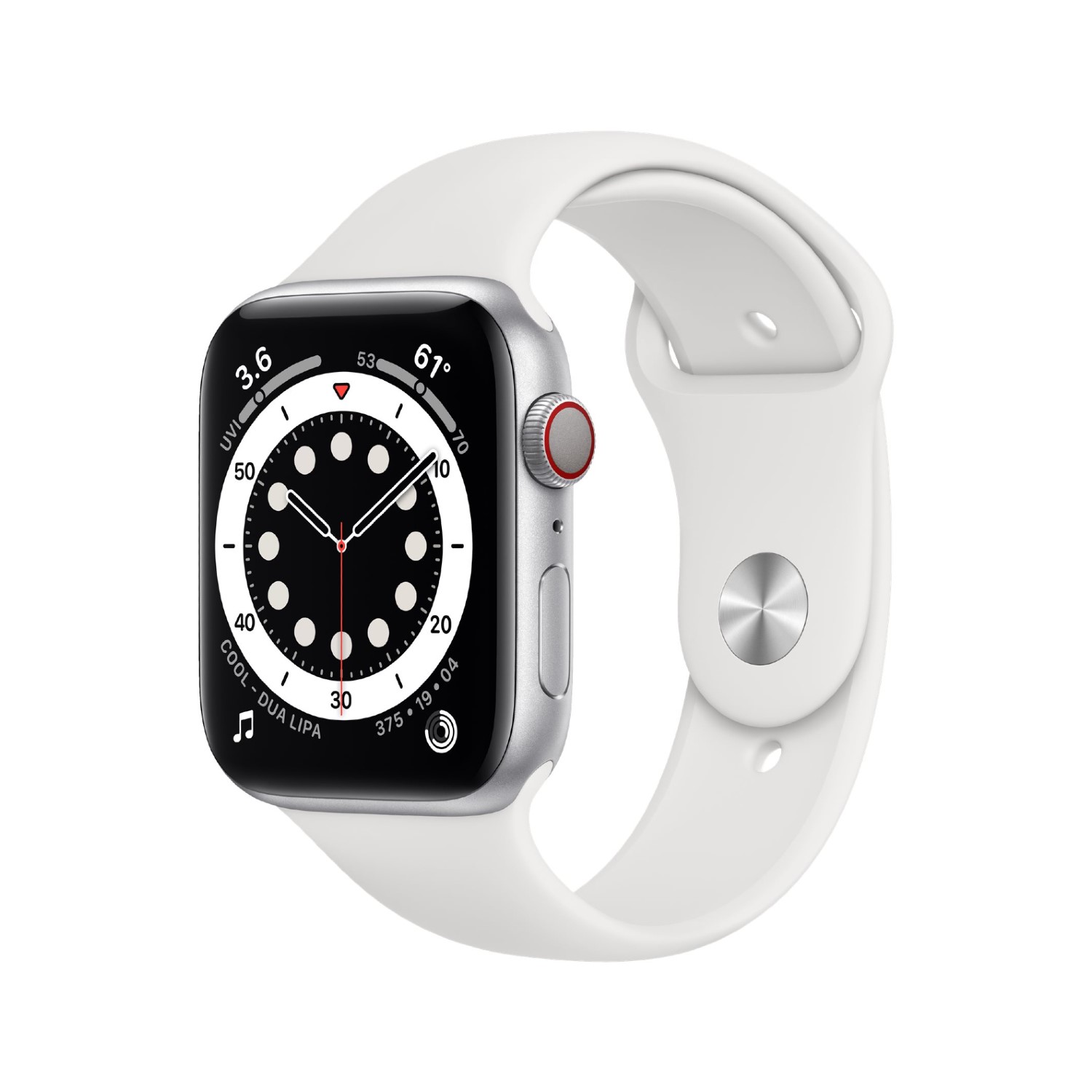 apple watch s6 44mm silver