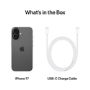Apple iPhone 17 Black 6.3" 256GB 5G Unlocked & SIM Free Smartphone