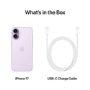 Apple iPhone 17 Lavender 6.3" 512GB 5G Unlocked & SIM Free Smartphone