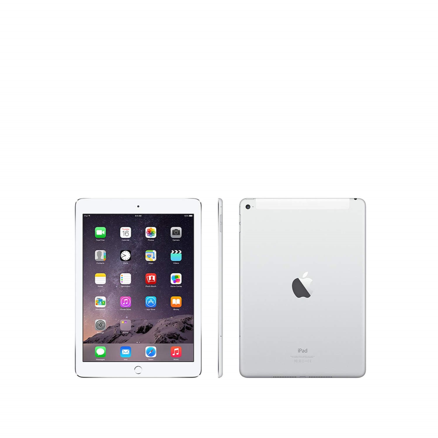 Apple iPad Air 2 16GB 9.7 inch Wi-Fi Cellular/4G Tablet in Silver