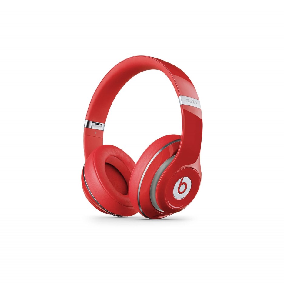 Beats Studio Wired Over-Ear Headphones - Red - Laptops Direct
