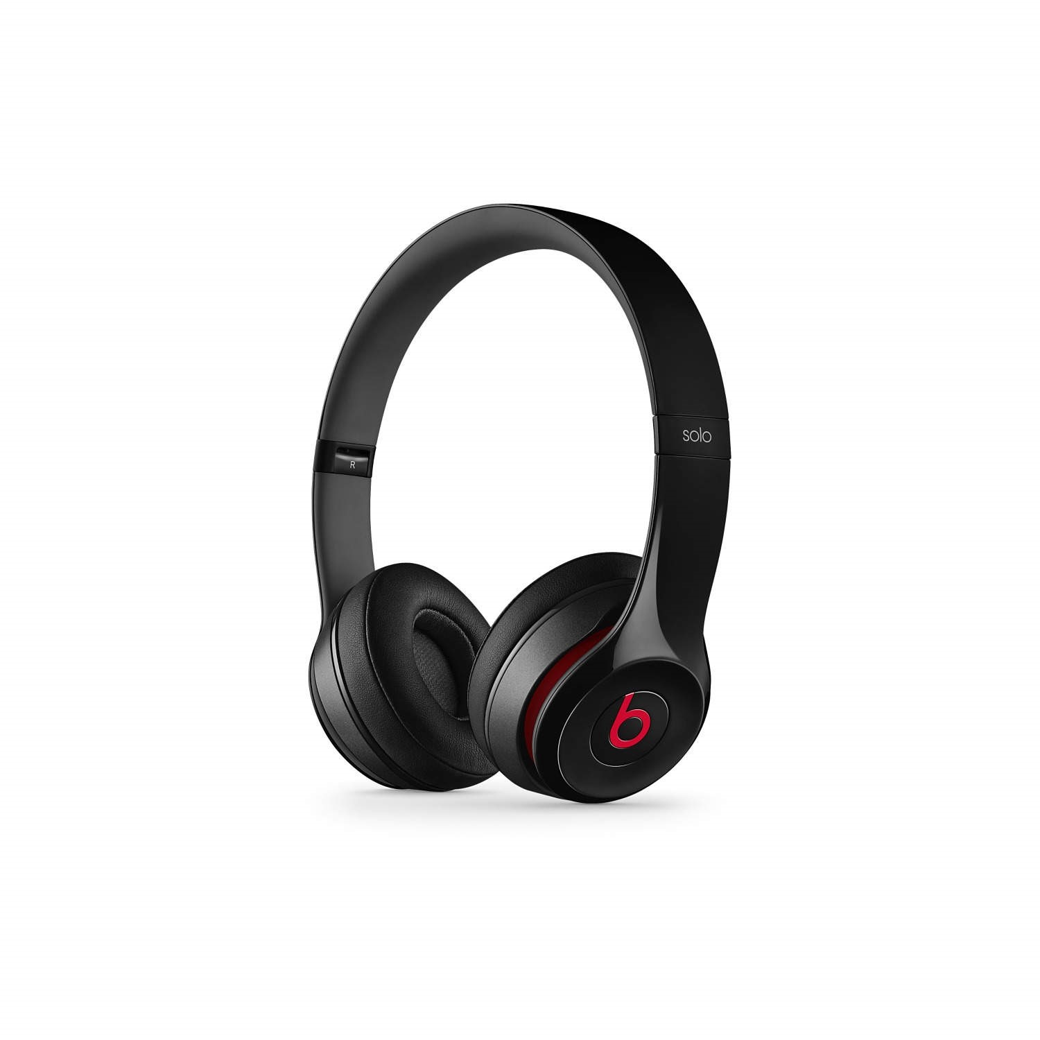 Beats Solo 2 Wired On-Ear Headphones - Black - Laptops Direct