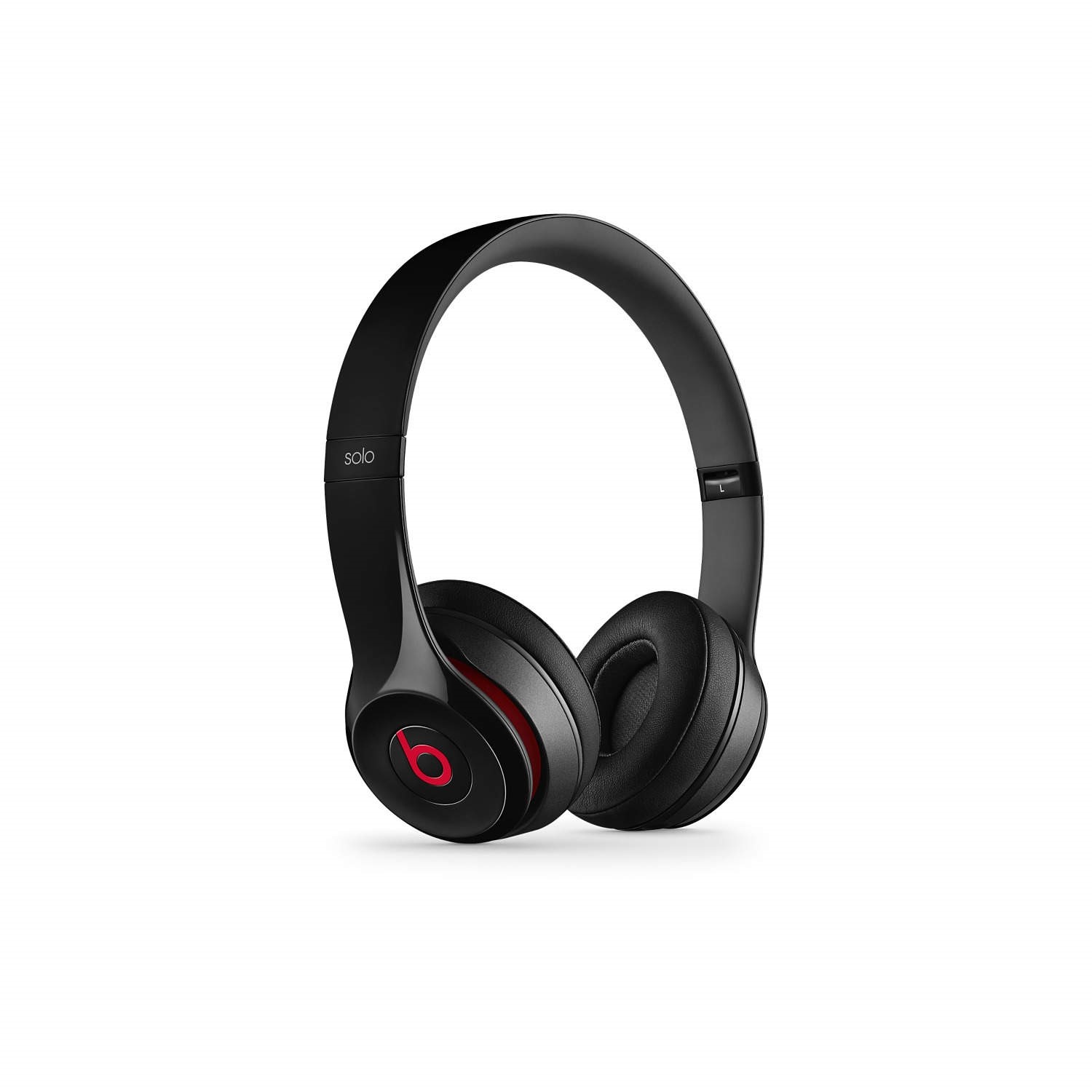 Beats Solo 2 Wired On-Ear Headphones - Black - Laptops Direct