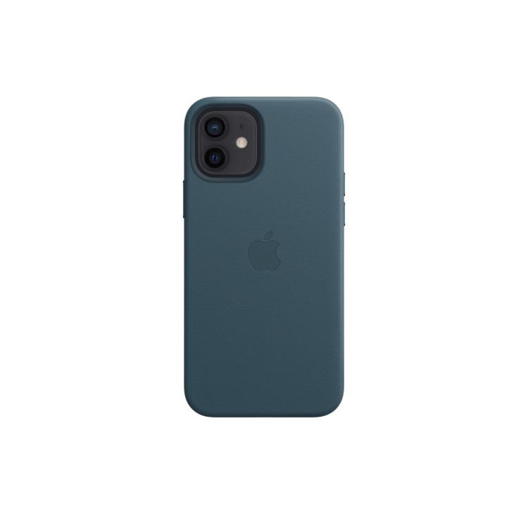 Apple iPhone 12/12 Pro Leather Case with MagSafe - Baltic Blue