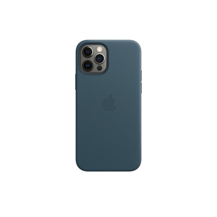Apple iPhone 12/12 Pro Leather Case with MagSafe - Baltic Blue