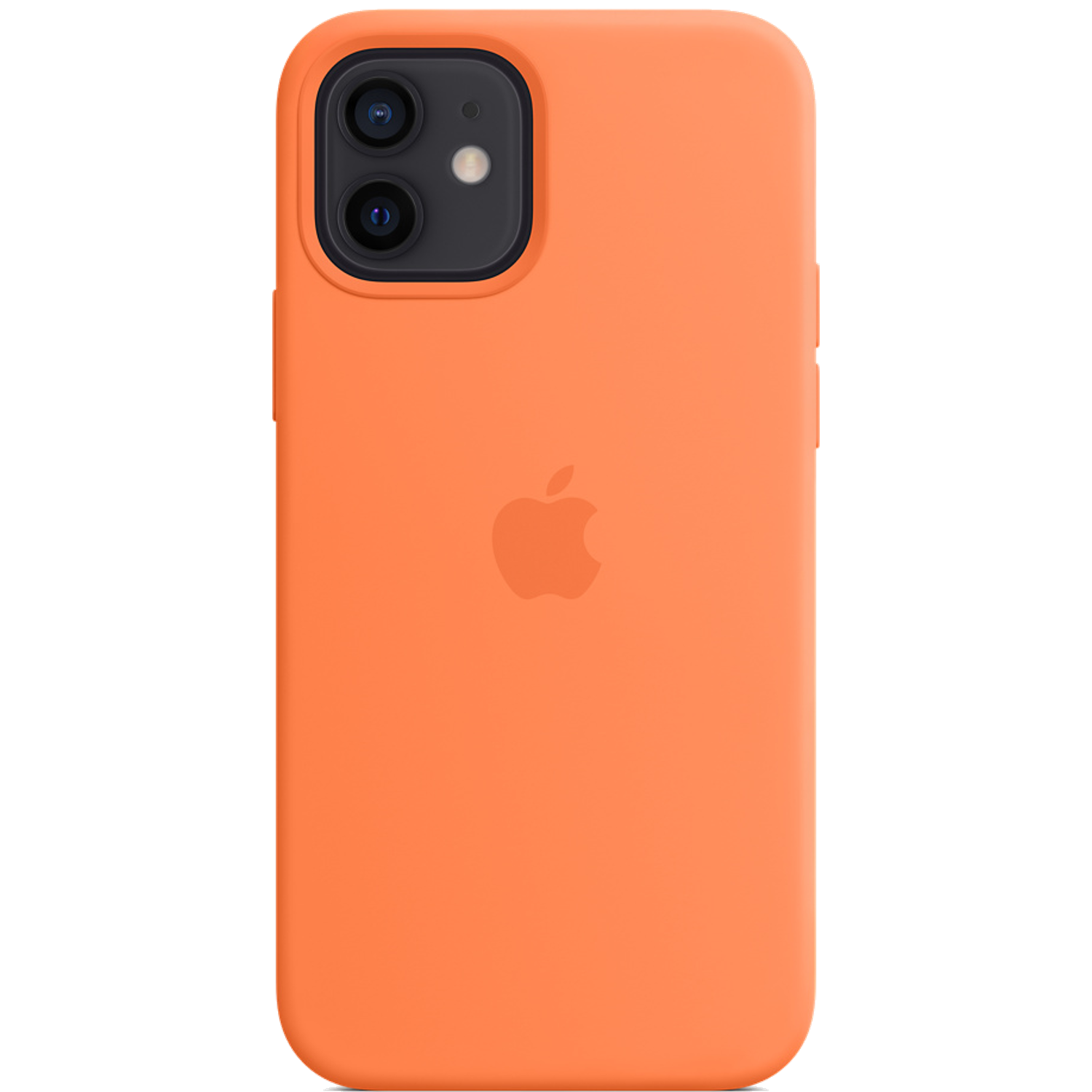 Apple iPhone 12/12 Pro Silicone Case with MagSafe Kumquat