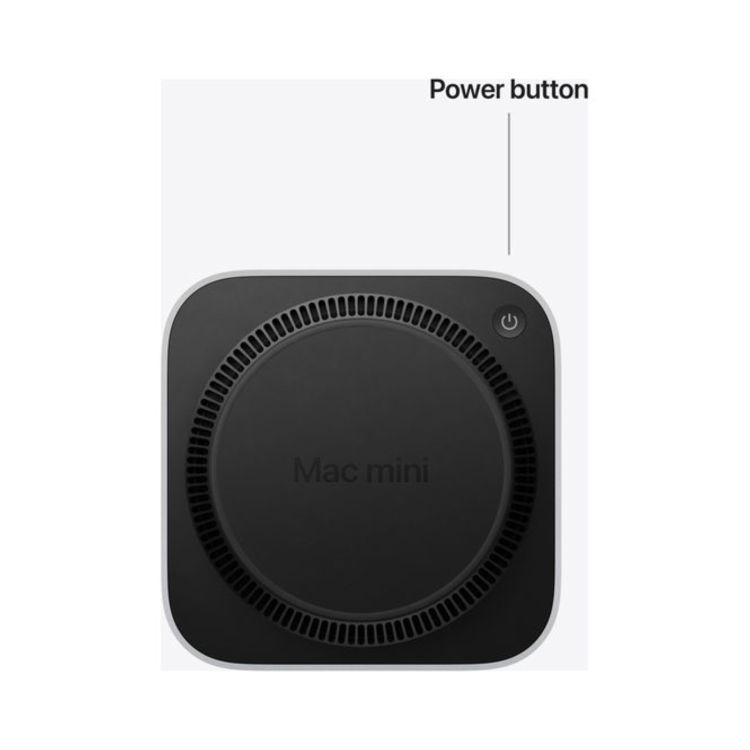 Apple Mac mini M6 12-Core CPU 12-Core GPU 16GB RAM 256GB SSD macOS - Silver