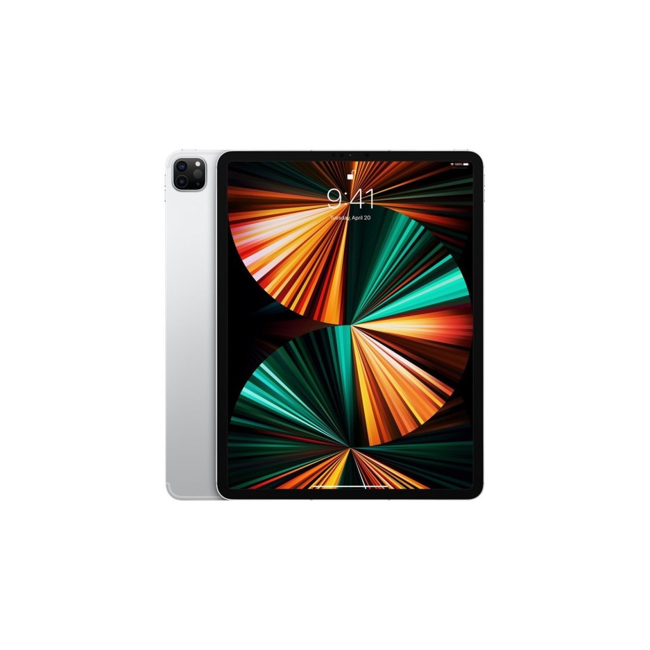 Apple iPad Pro 12.9" 256GB Cellular 5th Gen Silver Laptops Direct