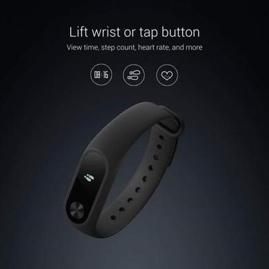 Xiaomi Mi Band 2 Global Version Smart Fitness Tracker With Oled Screen Heart Rate Sensor Black Laptops Direct