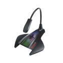 MIC-01 Marvo Scorpion MIC-01 USB RGB LED Black Gaming Microphone