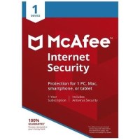 McAfee Internet Security - 1 Device - 12 Month Subscription McAfee Internet Security - 1 Device - 12 Month Subscription