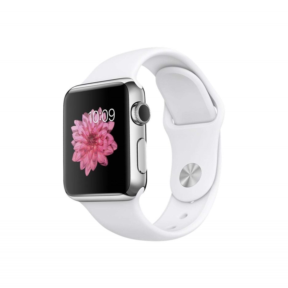 apple watch 38mm white sport band