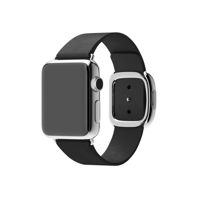 Apple Watch 38mm Modern Buckle - Large - Watch Strap - Black