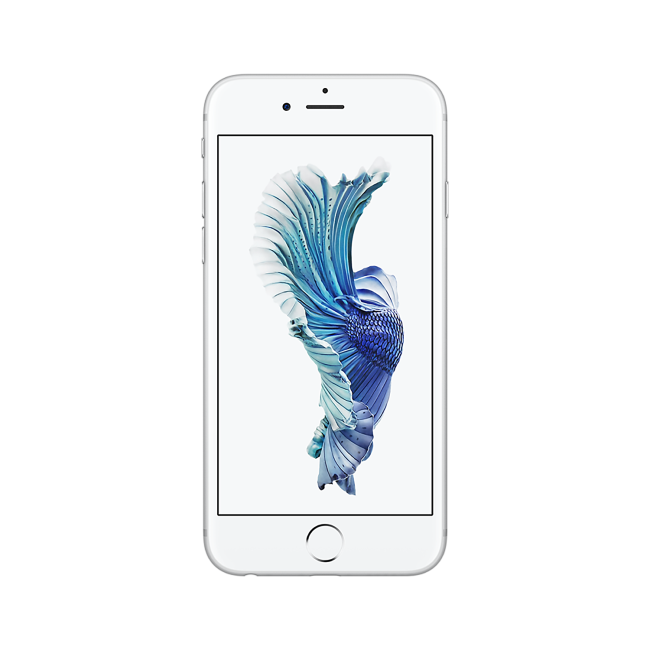 Grade A Apple iPhone 6s Silver 4.7" 128GB 4G Unlocked & SIM Free