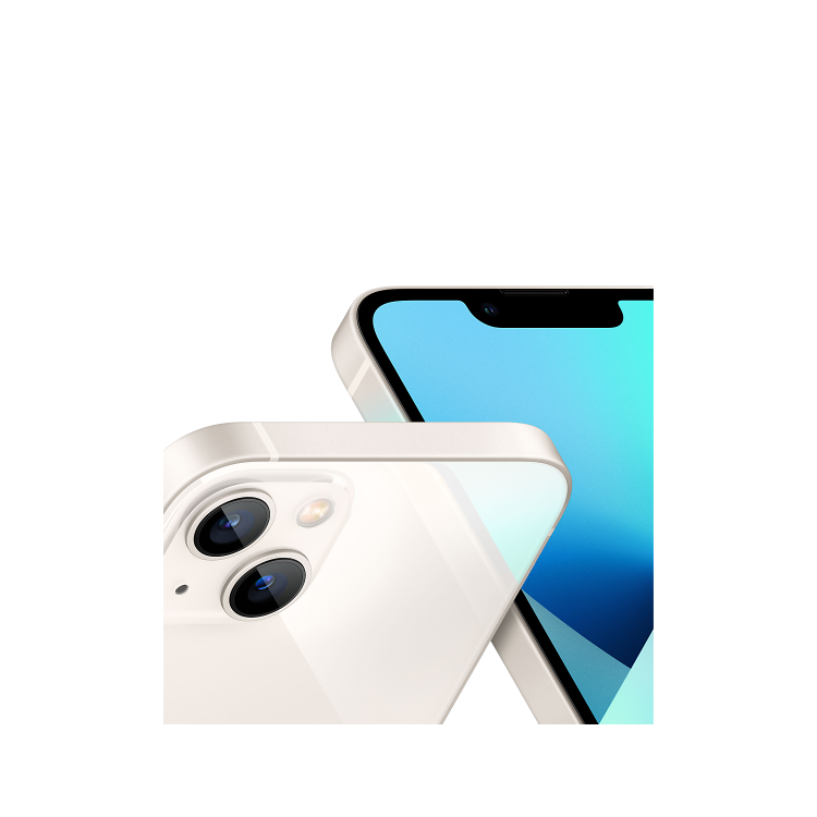 Apple iPhone 13 Starlight 6.1" 128GB 5G Unlocked & SIM Free Smartphone