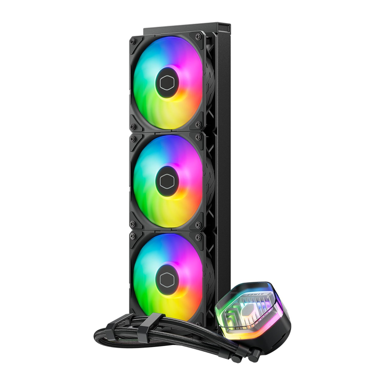 Cooler Master 360mm MasterLiquid 360 Atmos Intel/AMD CPU Liquid Cooler Black