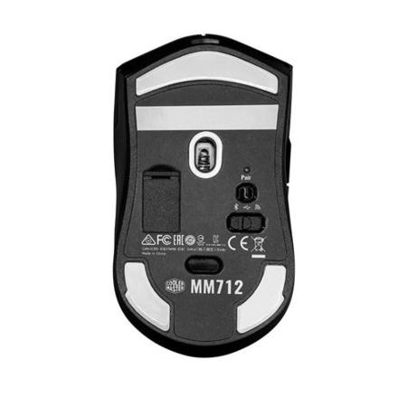 Cooler Master MM712 Hybrid Wireless Ultra Light RGB Gaming Mouse Black 