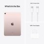 Apple iPad Air 5th Gen 2022 10.9" Pink 256GB Cellular Tablet
