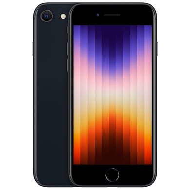 Apple iPhone SE 3rd Gen Midnight 4.7" 64GB 5G Unlocked & SIM Free Smartphone