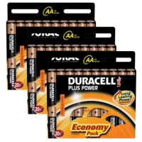 Duracell Plus AA 20 x 3 Pack
