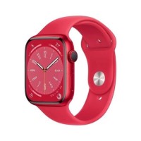 Apple Watch Series 8 GPS 45mm PRODUCTRED Aluminium Case with PRODUCTRED Sport Band - Regular Apple Watch Series 8 GPS 45mm PRODUCTRED Aluminium Case with PRODUCTRED Sport Band - Regular