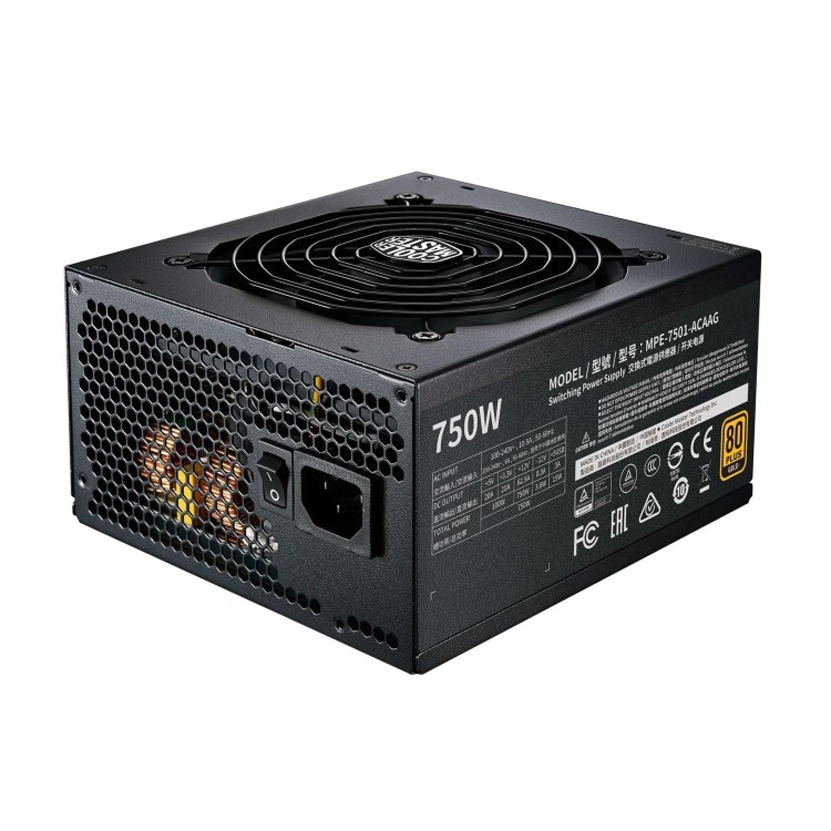 Cooler Master MWE Gold V2 FM 750W Full Modular A/UK Cable Power Supply
