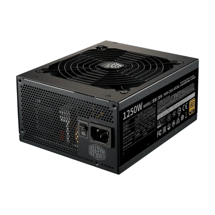 Cooler Master MWE 1250 V2 1250W Fully Modular 80 PLUS Gold Power Supply