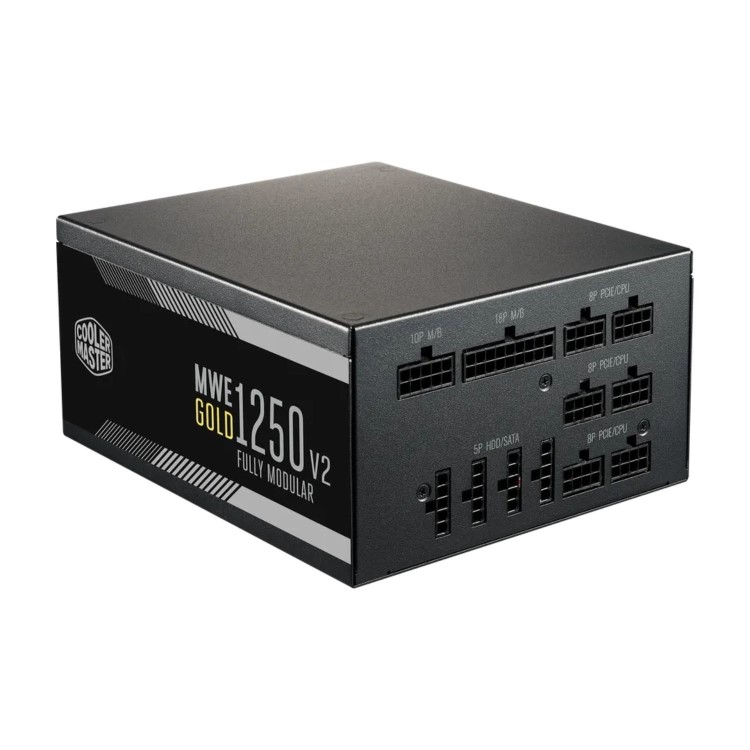 Cooler Master MWE 1250 V2 1250W Fully Modular 80 PLUS Gold Power Supply