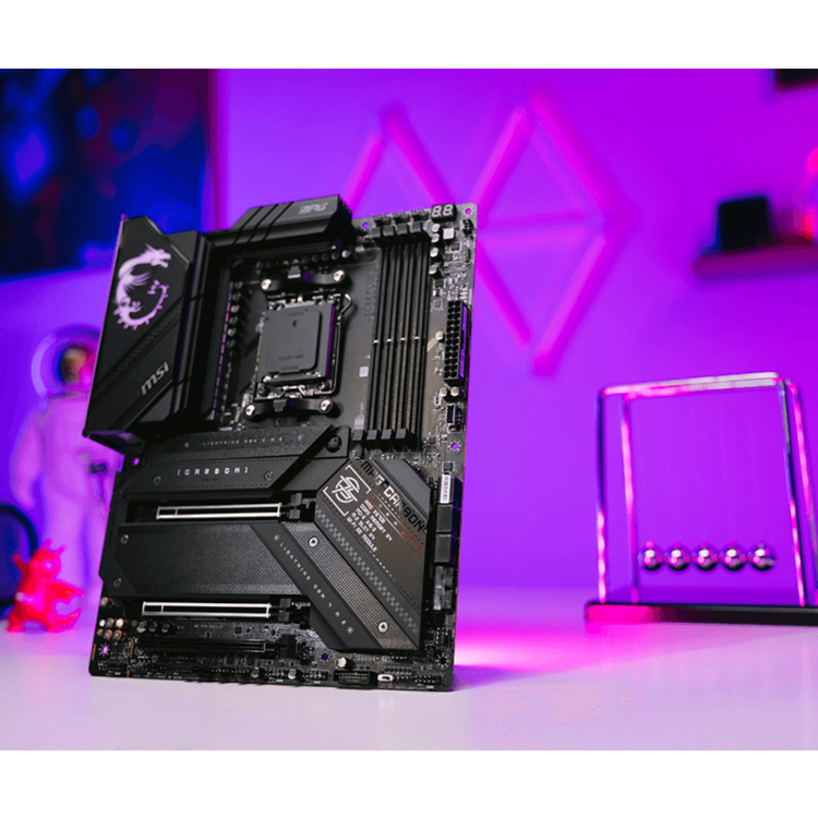 MSI MPG X670E CARBON WIFI AMD X670 AM5 DDR5 ATX Motherboard