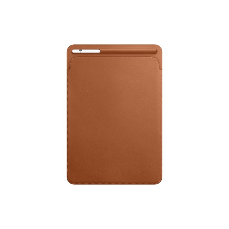 Apple iPad Pro 10.5 Inch Leather Sleeve- Saddle Brown