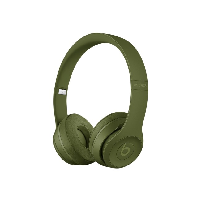 GRADE A1 - Beats Solo 3 Wireless On-Ear Headphones - Turf Green